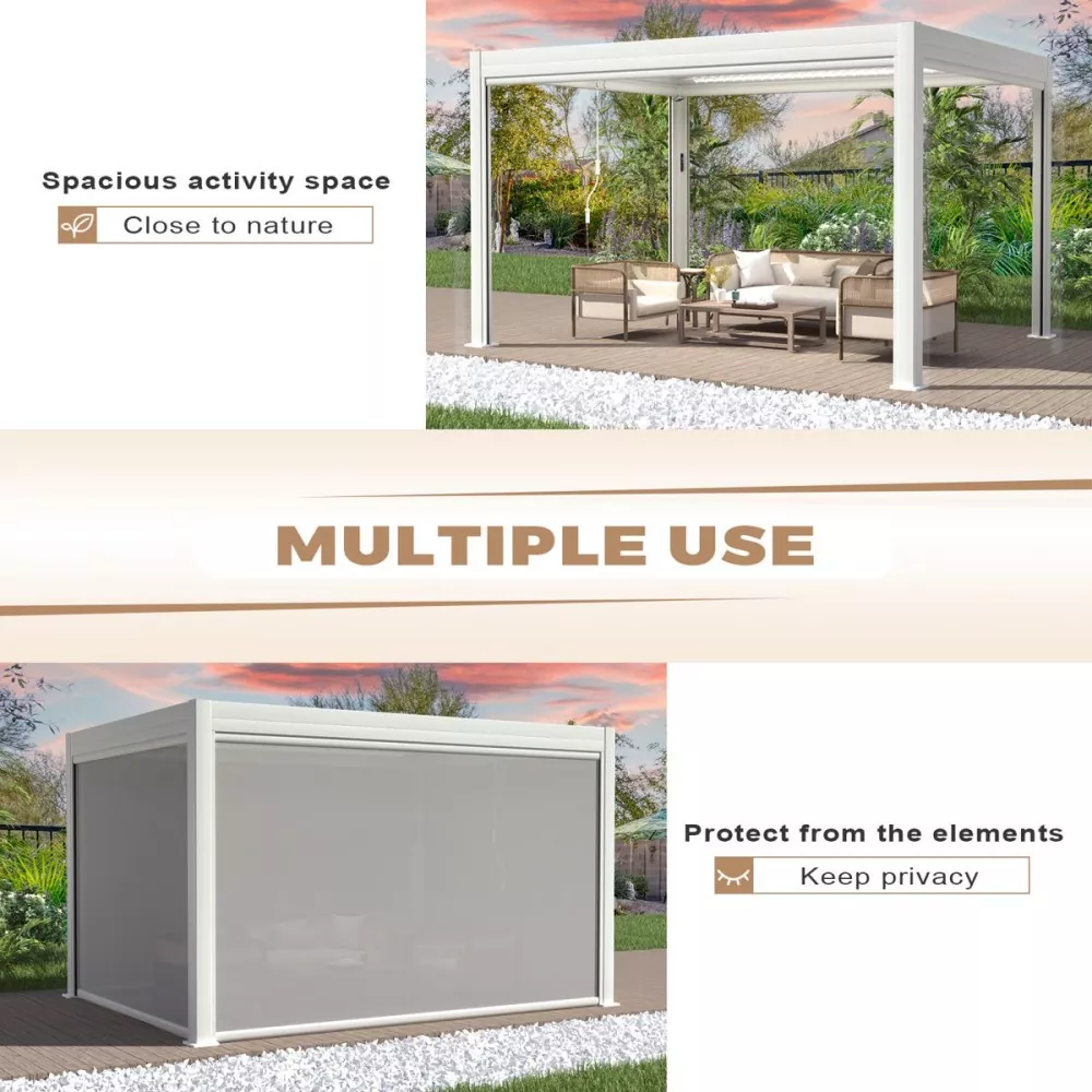 Automatic Louvered Pergola