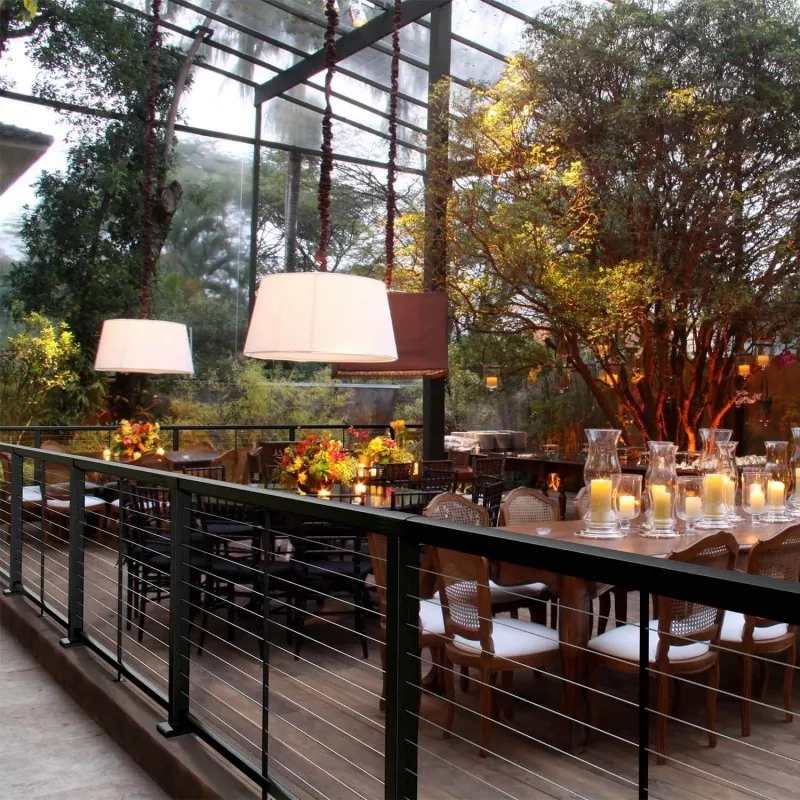 ステンレスワイヤー手すり